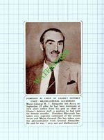 Major General H T Alexander  - 1961 Cutting