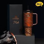 Leopard Print Stanley Stainless Steel  40oz Double Wall Vacuum Insulated Mug