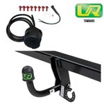 For Ford C-MAX Towbar Fixed 2010 to 2019 + Universal 7 12N Wiring