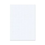 RHINO A4 Loose Leaf Paper, 10mm Squared Paper, 500 Sheets / 1000 Page, Unpunched