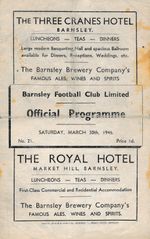Barnsley v Chesterfield (War League North 23.03) 1945/1946