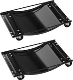 2X Car Wheel Dolly Garage Jack Machinery Skate Furniture Car Mover 2500lbs