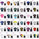 2025 Mens Pro Cycling Jersey Half Sleeve Bike Team Racing Top + Bib shorts set