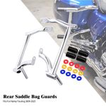 Saddlebags Guards Crash Rails Bars Fit For Harley Touring Street Glide 2009-2025