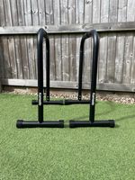 Komodo Sports Parallel Dip Bars - 75cm, Black, Calisthenics Exercises, New