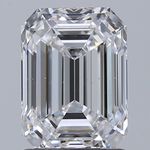 Natural Mined Diamond 1.60 Carat Cert. GIA Emerald Cut Loose D color VS2 clarity