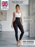 Hourglass Corset Leggings Tummy Control Shapewear Waist Trainer Body Shape