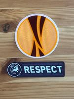 2009-2012 UEFA Europa League + Respect Iron On Patch Badge