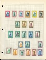 Paraguay Rare Card Proof Set of 1911 with 23 Separate Values