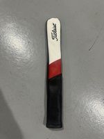 Titleist Golf Alignment Stick Black Leather Cover