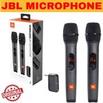 JBL Wireless Microphone System Set - 2 Pack for Karaoke Singing Cordless Mic New