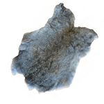 Rabbit Skin Natural Tanned Real Fur for Animal Training, Dummy, Crafts