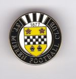 St Mirren  - lapel badge butterfly fitting