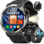 Blackview Military Smart Watch for Men (Answer/Make Calls) 1.45" Fitness Tracker