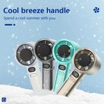 NEW Portable Handheld Fan 100 Wind Speed ​​Mini Bladeless Fan USB Rechargeable**