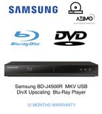 Samsung BD-J4500R Blu-Ray Player USB MKV DivX MP3 HDMI Compact 12M Warranty