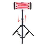 Infrared 2000W Paint Curing Lamp Adjustable Stand For Paint Dryer Heating Lamp