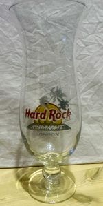 Hard Rock Hurricane London Pilsner Beer Glass Pint Lager/Weissbeer