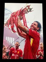 Dominik Szoboszlai Liverpool Champions Hand Signed A3 Photo With COA