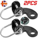 2 Bicycle Steel Hitch Bike Trailer Hitch Coupler for Burley Trailers Attachment