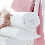New Anti-Allergy Toddler Baby Cot Bed Duvet, Quilts, Pillows Tog 4.5, 7.5 and 9