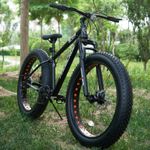 26'' Wheel Mountain Bike Fat Tire Bikes 7-Speed Bicycle Cycle For Men Women NEW