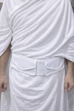 Hajj Umrah Travel Belt Islamic Ihram Waist Belt, Passport Money Bag Zip & Pocket