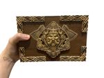 Hand-Painted Viking Chest - 3D Printed PLA - Exclusive Norse Mythology Decor Box