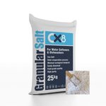 Granular Salt 25kg Water Softener Dishwasher Salt High Purity Fast Dissolving