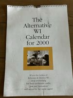 Vintage Historical Original WI Women’s Institute 2000 Calendar Girls Calendar 