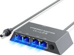 Ethernet Adapter for Starlink Gen3 Mini with 4 Gigabit LAN Ports 0.5M Cable