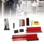 Stainless Steel Drywall Skimming Blades Set , 25/40/60cm Skimming Blades