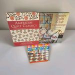 Vintage Patchwork Quilt Book Bundle X4 PLS SEE PHOTO'S FOR CONTENT @I 