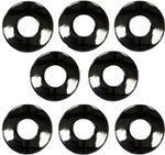 8 x Whirlpool Bath Jet Covers/Eyeballs/O-ring In Chrome
