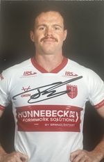 Hull KR Hand Signed Joe Burgess 6x4 Photo Rugby League 2026