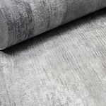 Plain Grey Textured Wallpaper Distressed Stripe Thick Paste The Wall Bedroom