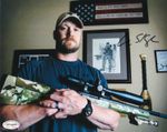 CHRIS KYLE Signed Photograph - US Navy SEAL 'American Sniper' - preprint