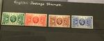 GB 1935 Stamps - silver jubilee set of 4 unmounted mint