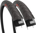 2x 26 X 1 3/8 Tyre 37-590 Slick Road Hybrid City Dutch Bike Bicycle