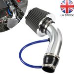 3" 76mm Car Cold Air Intake Filter Alumimum Induction Kit Pipe Flow Hose System