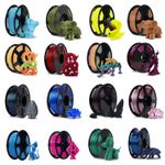 FLASHFORGE 3D Printer Filament Rapid PLA Filament 1.75mm 1KG Max500mm/s Printing