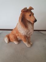 Castagna Rough Collie Dog Figurine (1988) Made In Italy H11cm X W11cm Vgc
