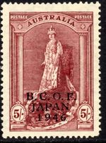 Australia / British Commonwealth Occupation Force (Japan) 1946-47 SG.J7 U/M