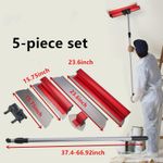 Drywall Finishing Smoothing Spatula Plaster Skimming Blade Trowel Wall Tool Kit