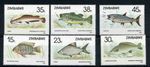 ZIMBABWE, 1989 FISH, 1ST SERIES SG 756-61, FINE MNH SET