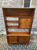 Mid Century Teak Wall Unit / Retro Bookcase / Retro Room Divider