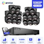 ANNKE 1080p CCTV Security Camera System 8 16CH 3K Video DVR Color Night Vision