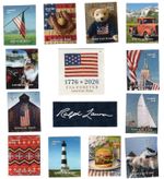 Scott #6105 American Icons Set of 13 Single Forever Stamps - MNH Image cut