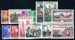 REUNION 1957 YVERT 331-341 * IMMACULATE SET with fold (F4014