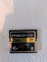 SD card high speed ProGrade CFast 2.0 256GB – 550 MB/s Media Card GOLD